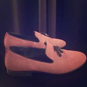 Asher Green Wine men’s dress loafer with tassels